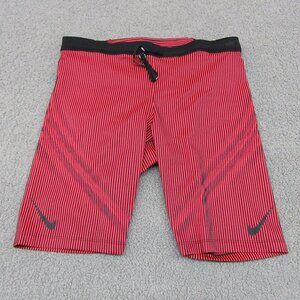 Nike Mens AeroSwift Dri-FIT ADV 1/2 Tights Running Shorts XL Xtra Large Red